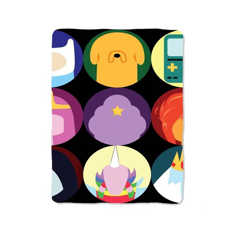 Adventure Time Printing On Blanket 0