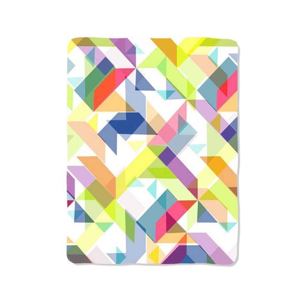 Aztec Geometric Design On Blanket 0