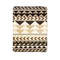 Aztec Pattern Art Wood Design On Blanket 0