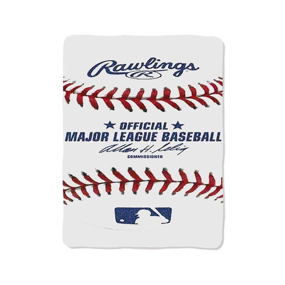 Baseball Design On Blanket 0