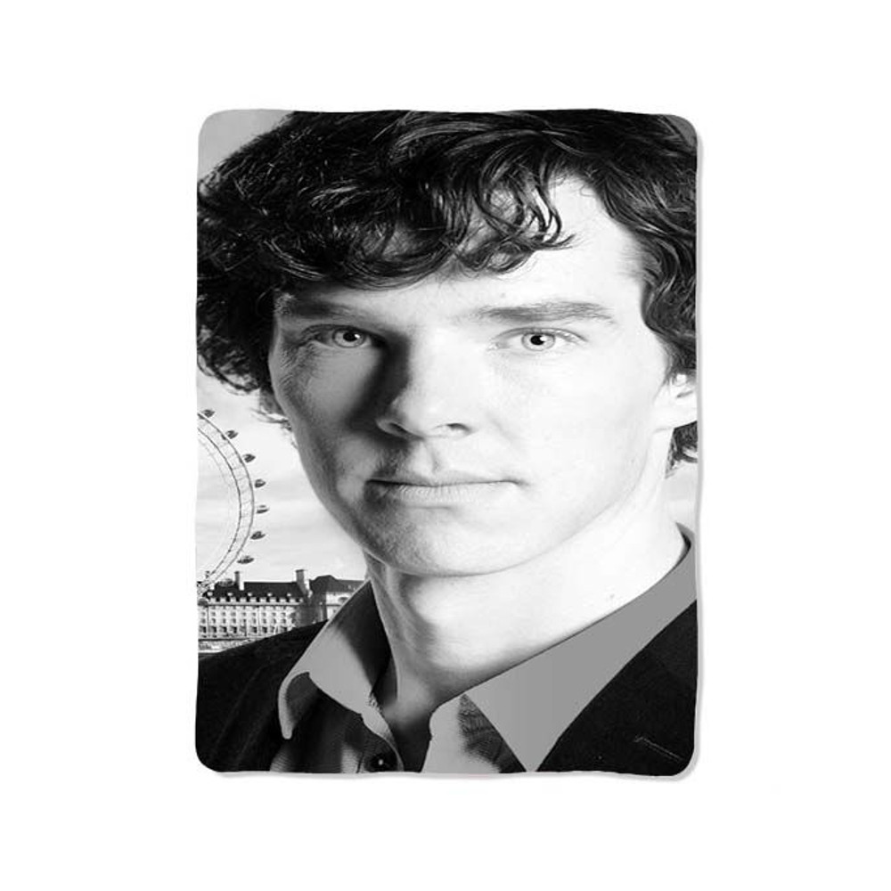Bbc Sherlock Design On Blanket 0