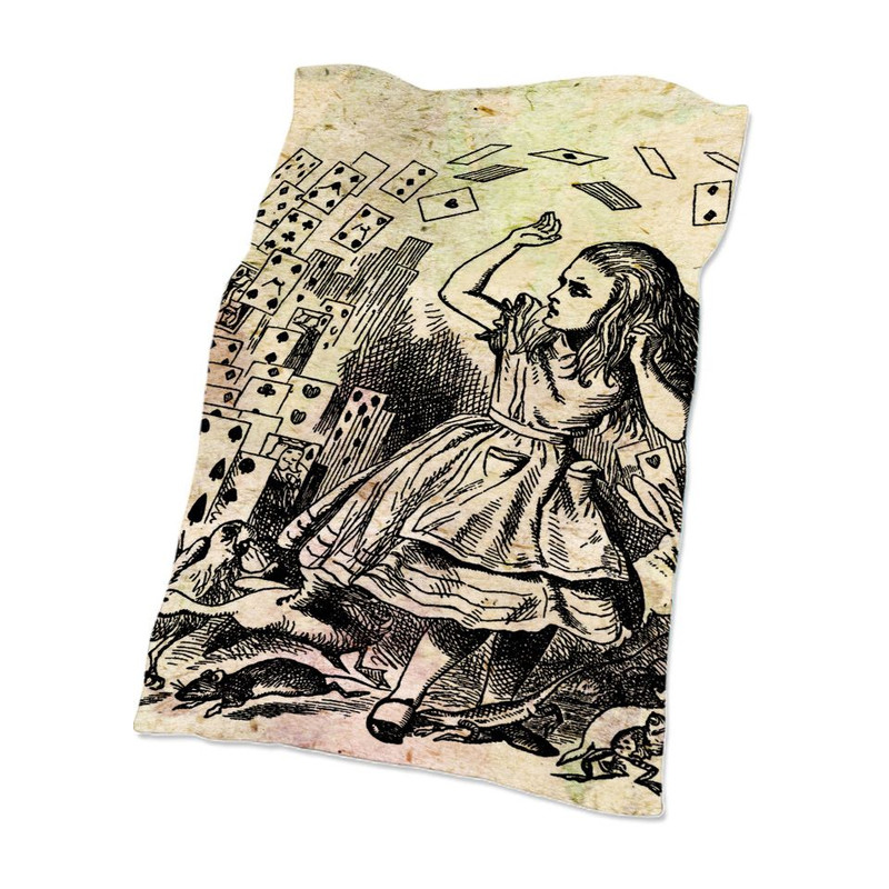 Alice In Wonderland 6 Premium Blanket 0