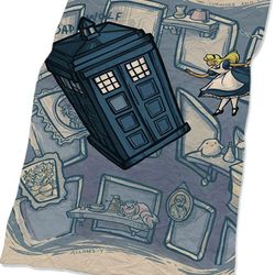 alice in wonderland premium blanket