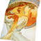 Alphonse Mucha 2 Premium Blanket 0