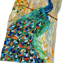 peacock popular premium blanket