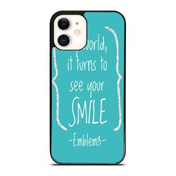 emblem3 lyric custom iphone 16 case, iphone 15 case, iphone 14 case, samsung case, google pixel case