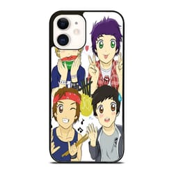 5 seconds of summer os chibi cute custom iphone 16 case, iphone 15 case, iphone 14 case, samsung case, google pixel case