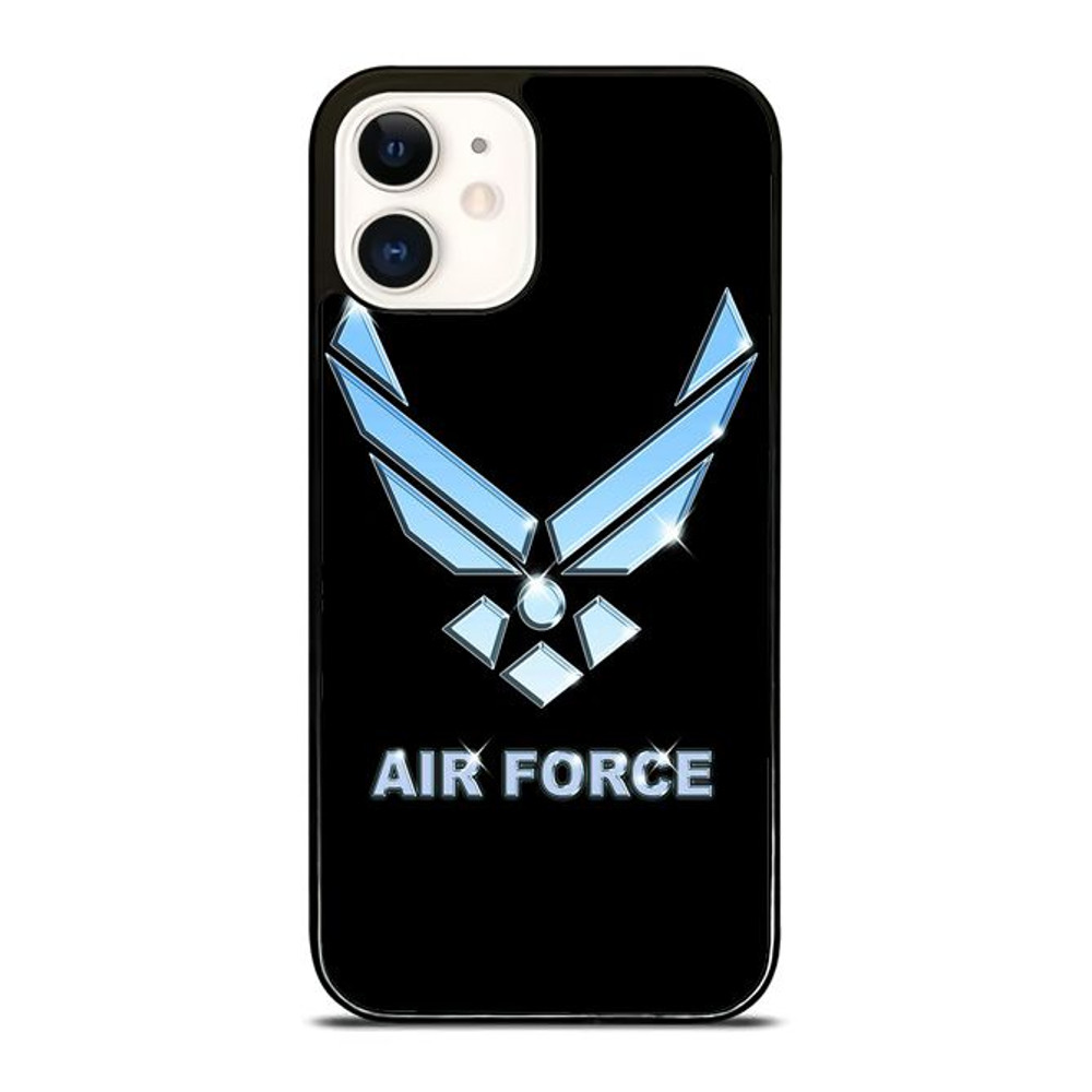 Air Force Chrome Logo Custom IPhone 16 Case IPhone 15 Case IPhone 14 Case Samsung Case Google Pixel 0
