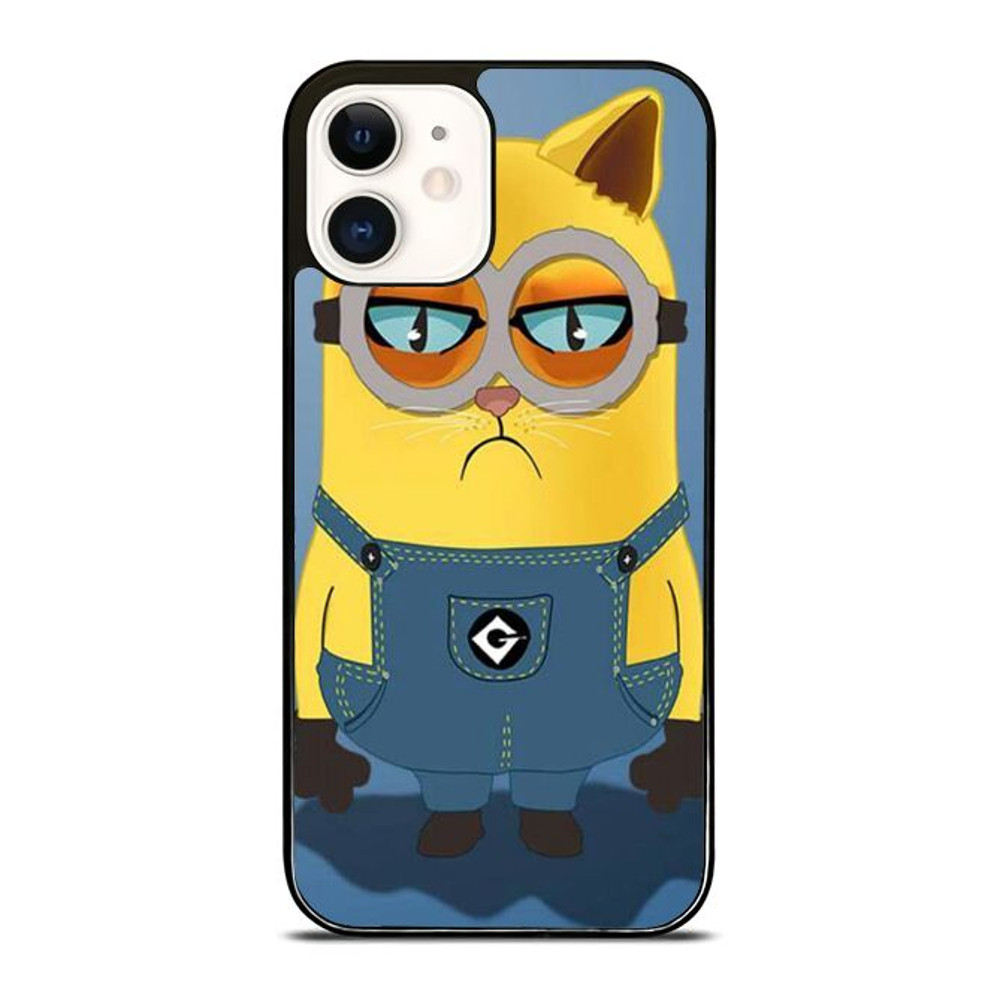 Grumpy Cat Minion Wwn Custom IPhone 16 Case IPhone 15 Case IPhone 14 Case Samsung Case Google Pixel 0