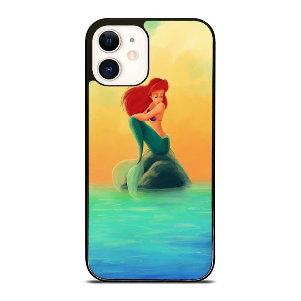 Little Mermaid On Rock Custom IPhone 16 Case IPhone 15 Case IPhone 14 Case Samsung Case Google Pixe 0