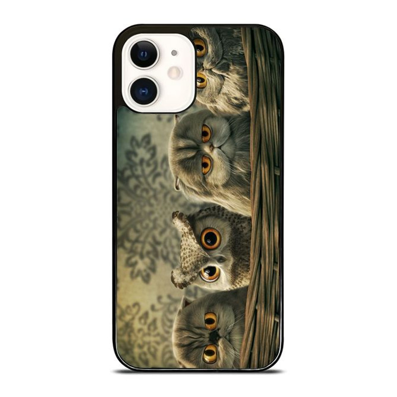 Owls Grumpy Custom IPhone 16 Case IPhone 15 Case IPhone 14 Case Samsung Case Google Pixel Case 0