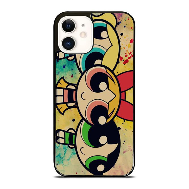 Powerpuff Girls Splatter Custom IPhone 16 Case IPhone 15 Case IPhone 14 Case Samsung Case Google Pi 0