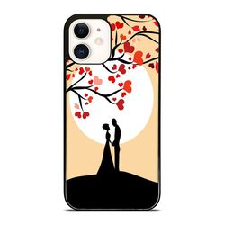 sun couple silhouette custom iphone 16 case, iphone 15 case, iphone 14 case, samsung case, google pixel case