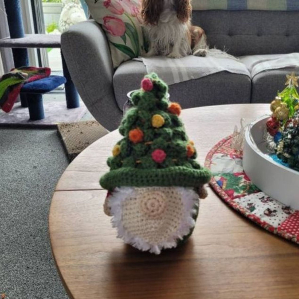 Gnome Christmas Tree Crochet Pattern Festive Gnome Crochet Patterns For Christmas Decor PDF 4