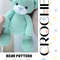 Amigurumi Bear Crochet Pattern PDF Tutorial In English 0
