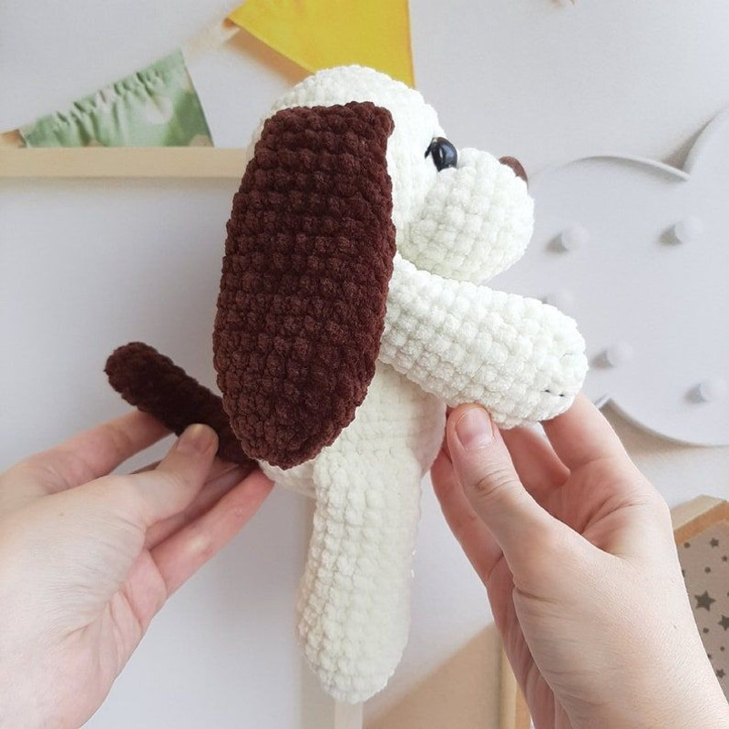 Crochet Pattern Dog  Amigurumi Puppy Tutorial In English 4