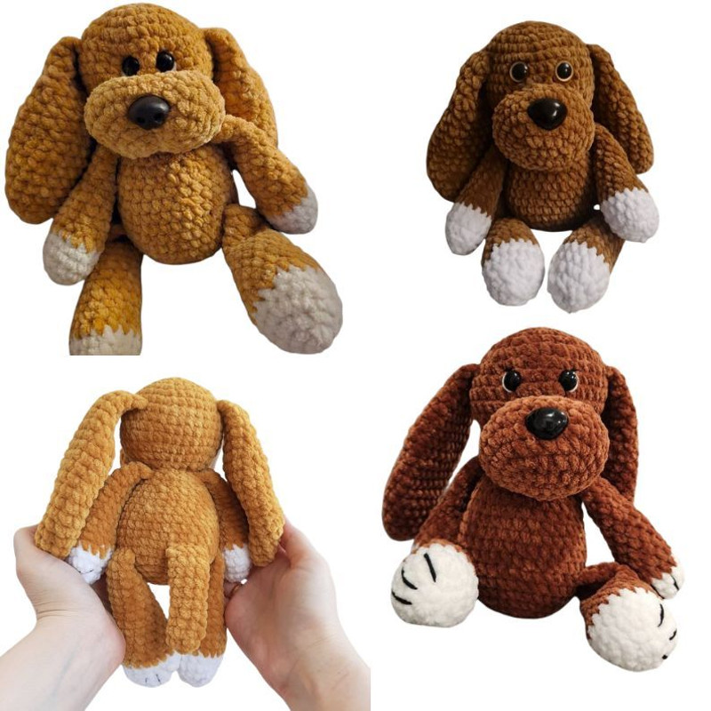 Crochet Pattern Dog  Amigurumi Puppy Tutorial In English 8