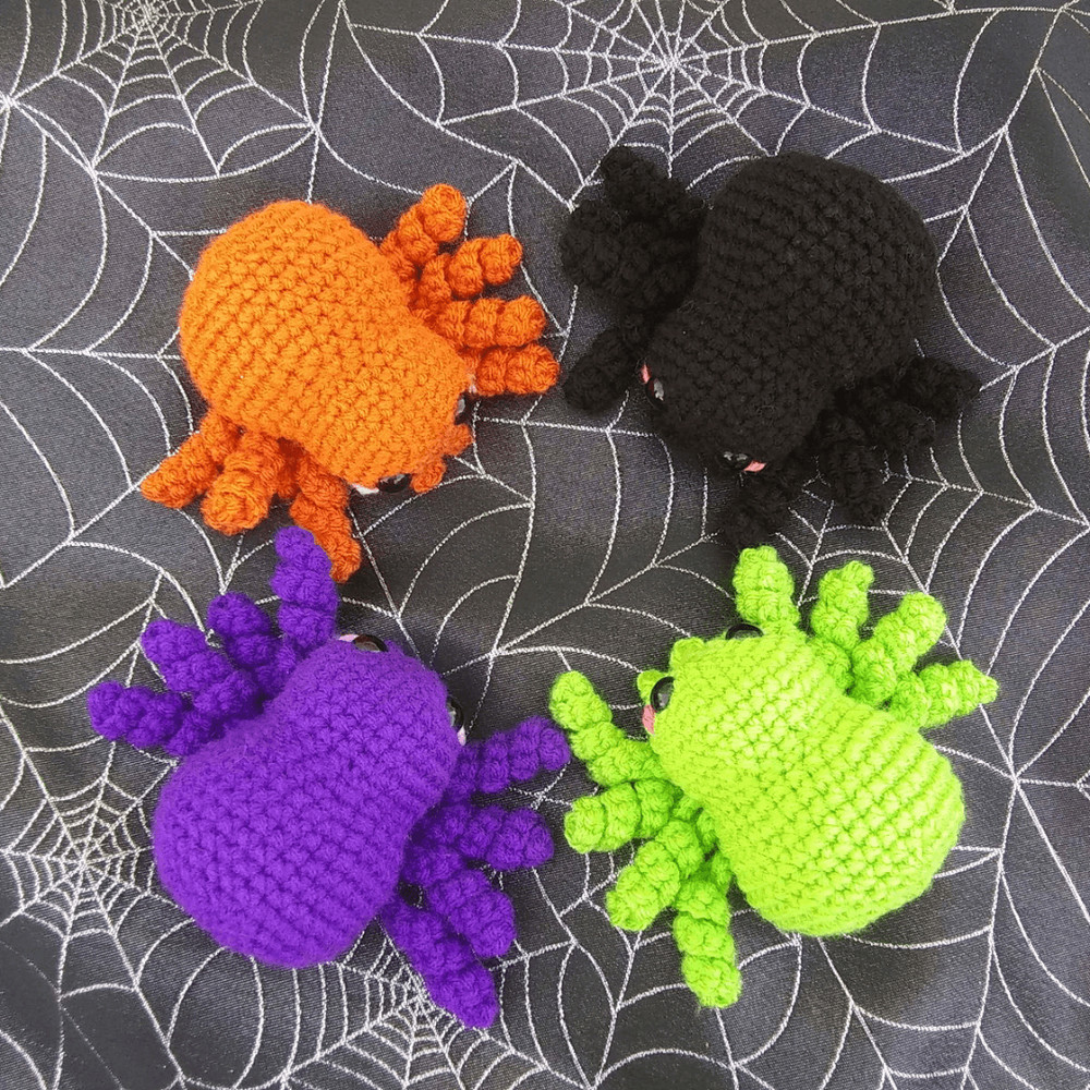 NoSew Amigurumi Spider Crochet Pattern 2