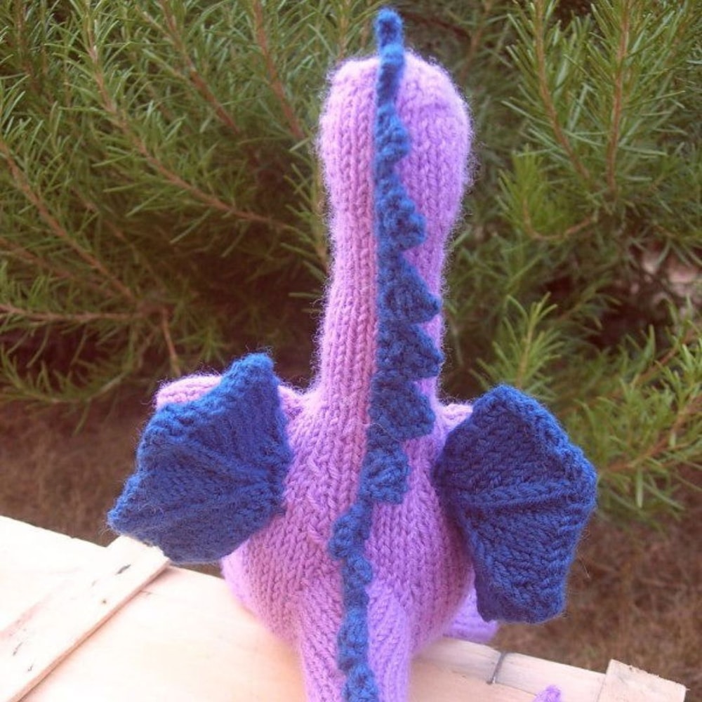 Tarragon The Gentle Dragon Knitting Pattern 2