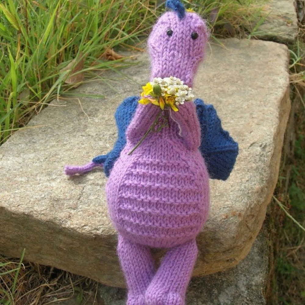 Tarragon The Gentle Dragon Knitting Pattern 3