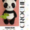 Panda Bear Amigurumi Crochet Pattern 0