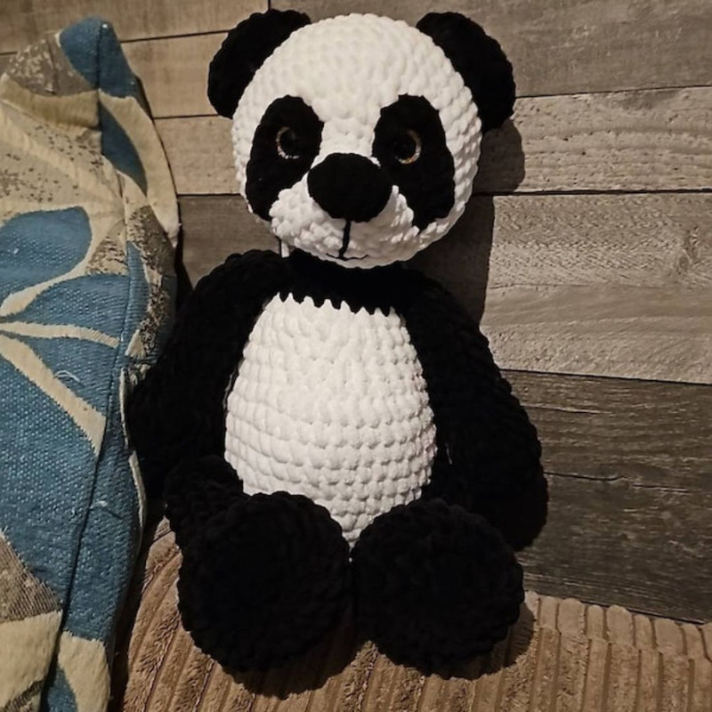 Panda Bear Amigurumi Crochet Pattern 2