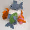 Goldfish Amigurumi Crochet Pattern  NoSew Option Included 1