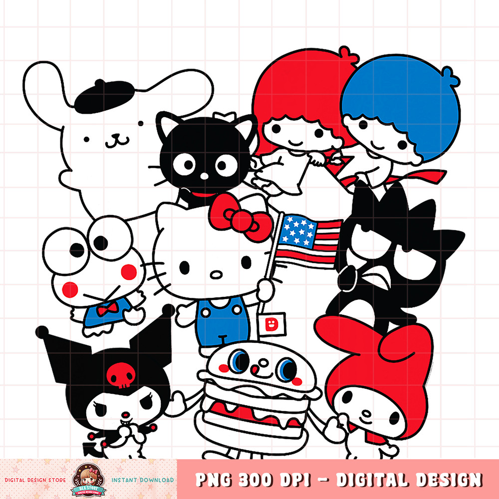 Hello Kitty and Friends Hello Sanrio USA Americana PNG Download copy.jpg