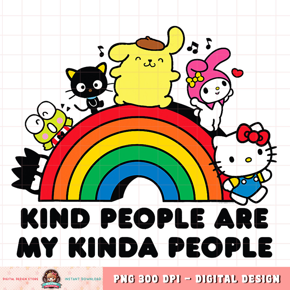 Hello Kitty and Friends Kind People Are My Kinda People PNG Download copy.jpg