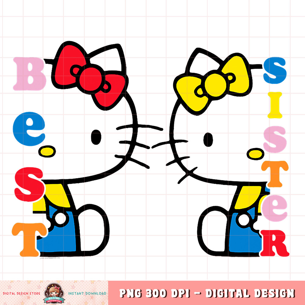 Hello Kitty and Mimmy Best Sister Tee Shirt copy.jpg