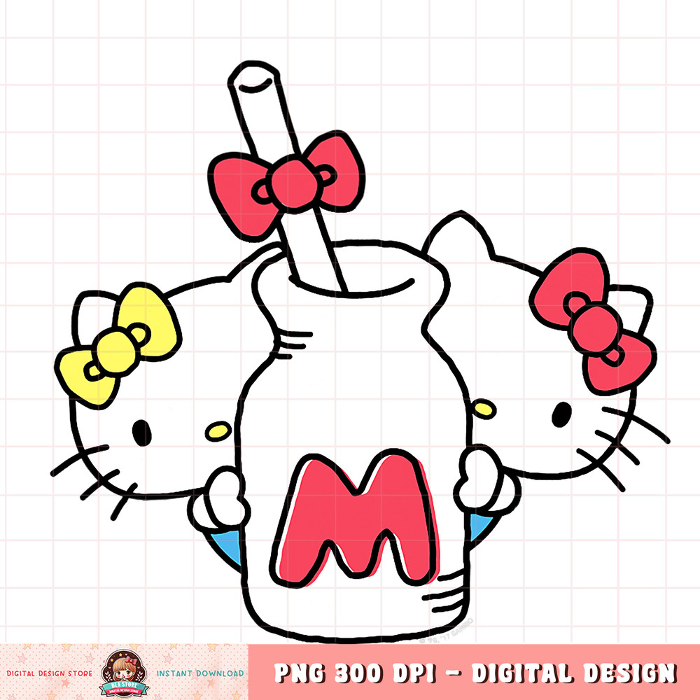 Hello Kitty and Mimmy Milk Bottle Shirt copy.jpg