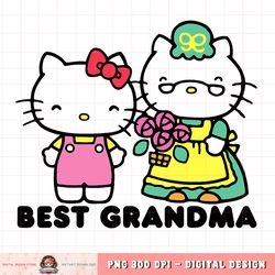 Hello Kitty Best Grandma PNG Download copy