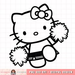 hello kitty cheerleader squad team school color png download copy