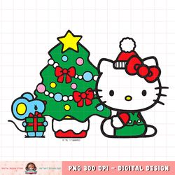 hello kitty christmas tree tee shirt copy