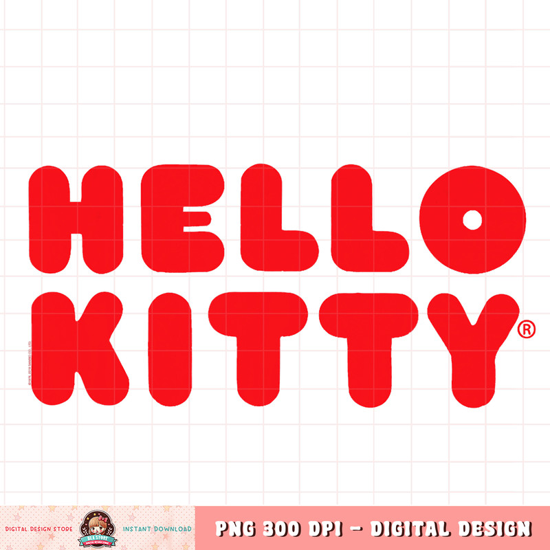 Hello Kitty Classic Logo Tee Shirt copy.jpg