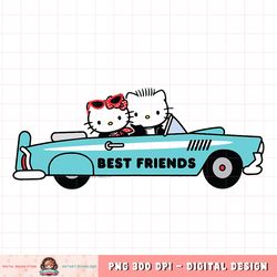 Hello Kitty Dear Daniel Best Friends Classic Car 1950_s PNG Download copy