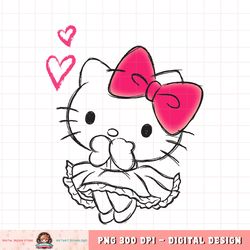 hello kitty girly hearts tee shirt