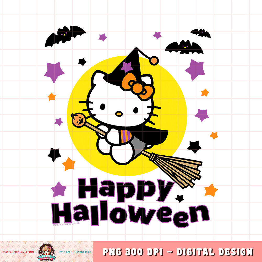 Hello Kitty Happy Halloween Tee Shirt .jpg