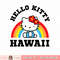 Hello Kitty Hawaii Rainbow Tee Shirt .jpg