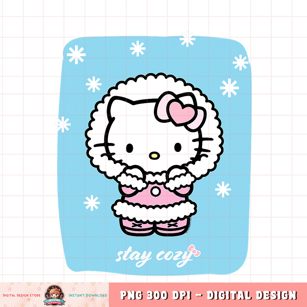 Hello Kitty Holiday Stay Cozy Tee Shirt .jpg