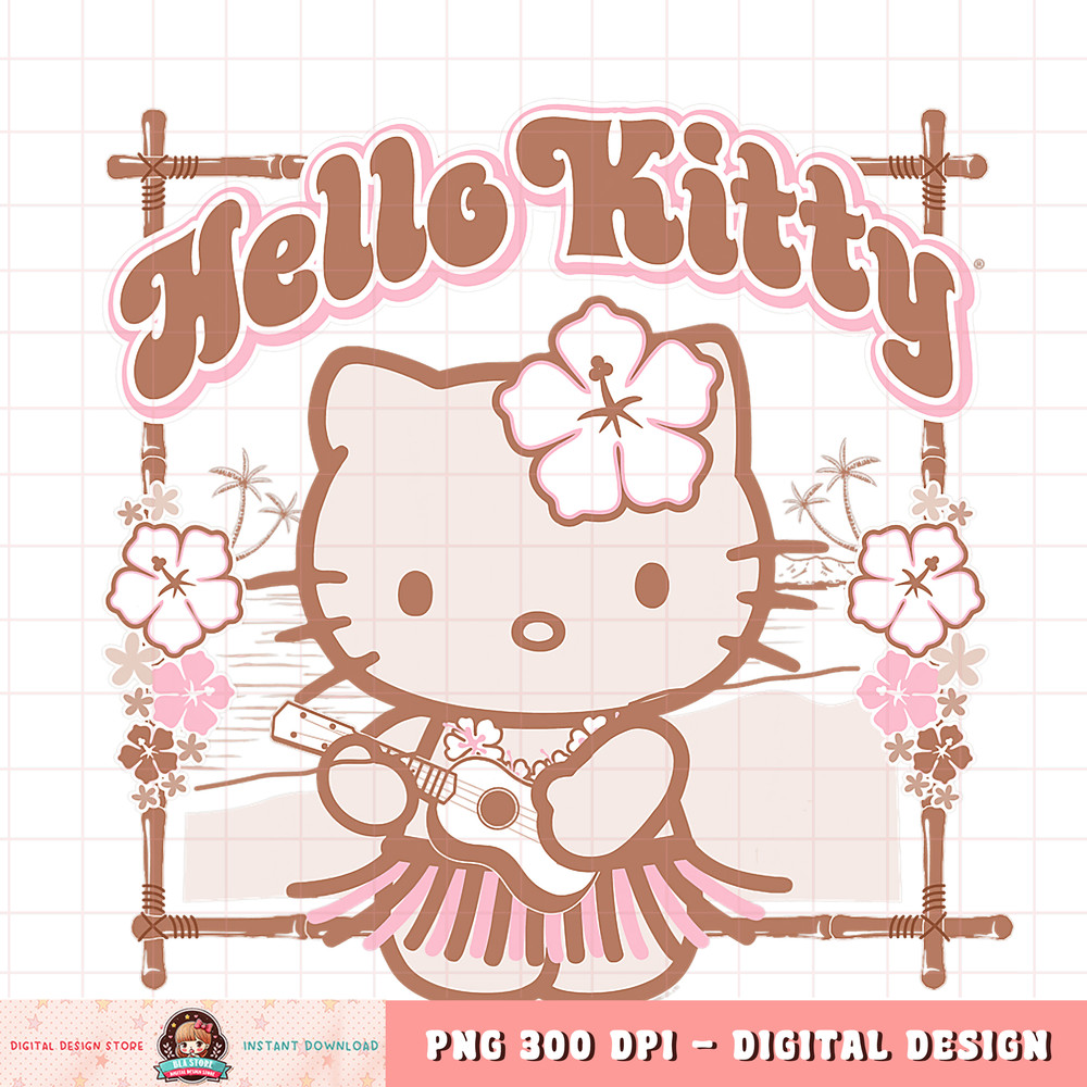 Hello kitty Hula Summer Tee Shirt.pngHello kitty Hula Summer Tee Shirt .jpg