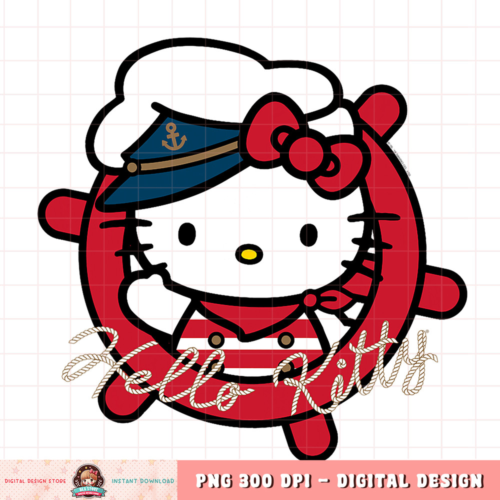 Hello Kitty Nautical Sailor Tee Shirt .jpg