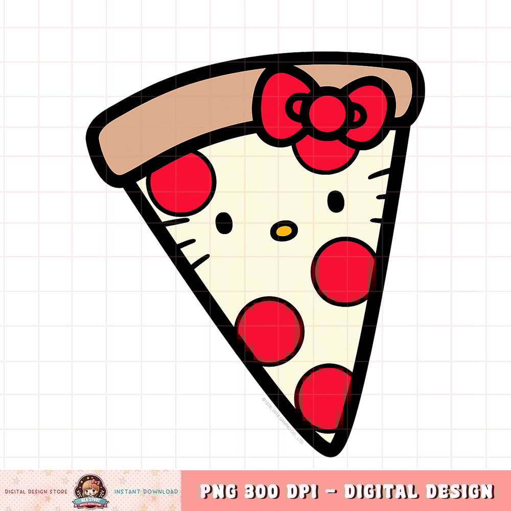 Hello Kitty Pizza Slice Tee Shirt .jpg