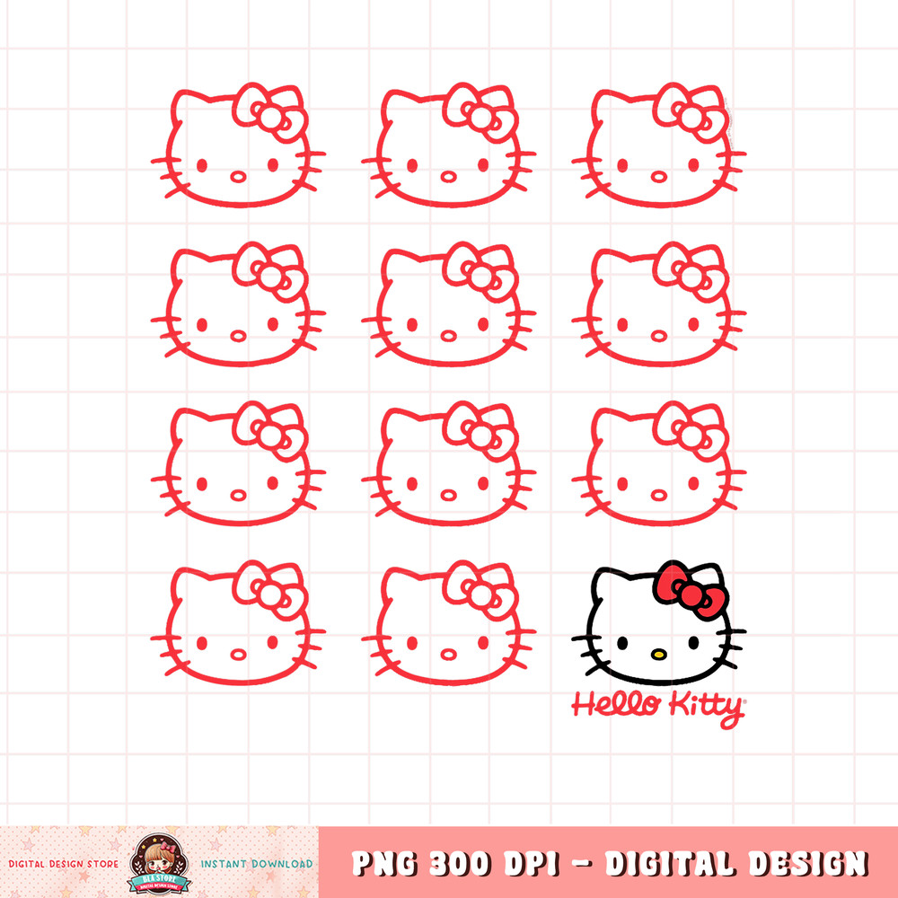 Hello Kitty Real png, digital download, instant .jpg
