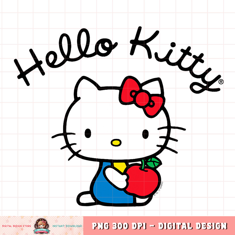 Hello Kitty Retro Logo Tee Shirt .jpg