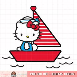 hello kitty sailor boat tee shirt