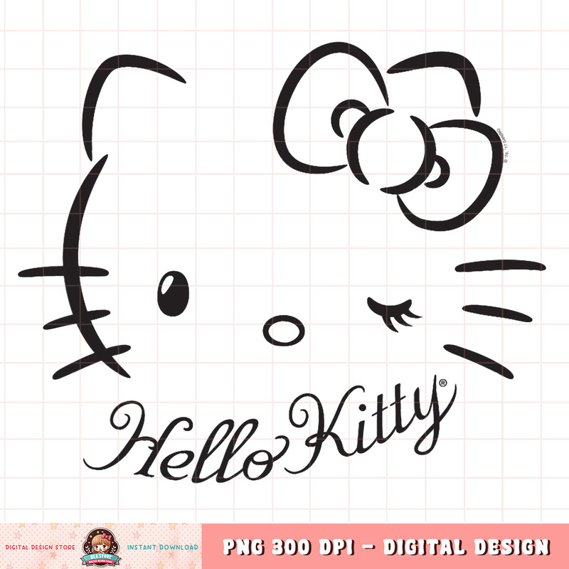 Hello Kitty Winking Tee .jpg