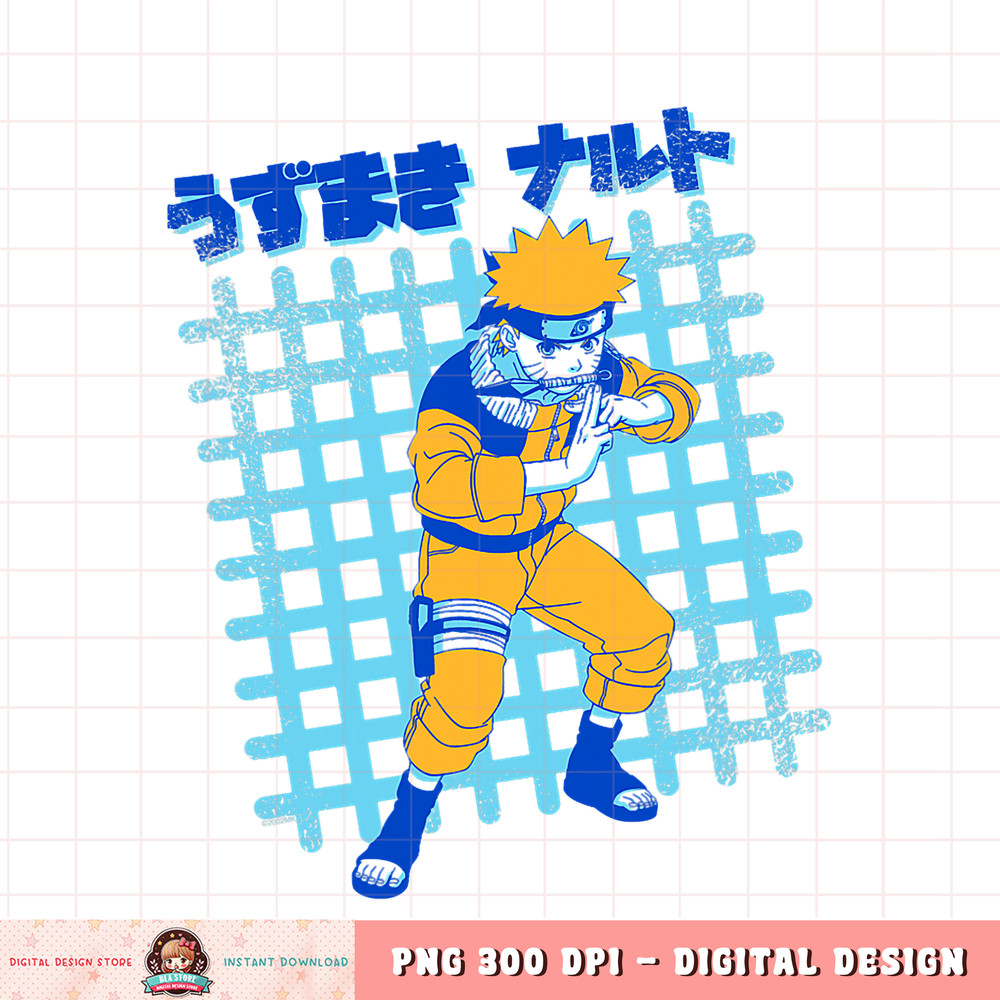 Naruto Grid Background png, digital download, instant .jpg