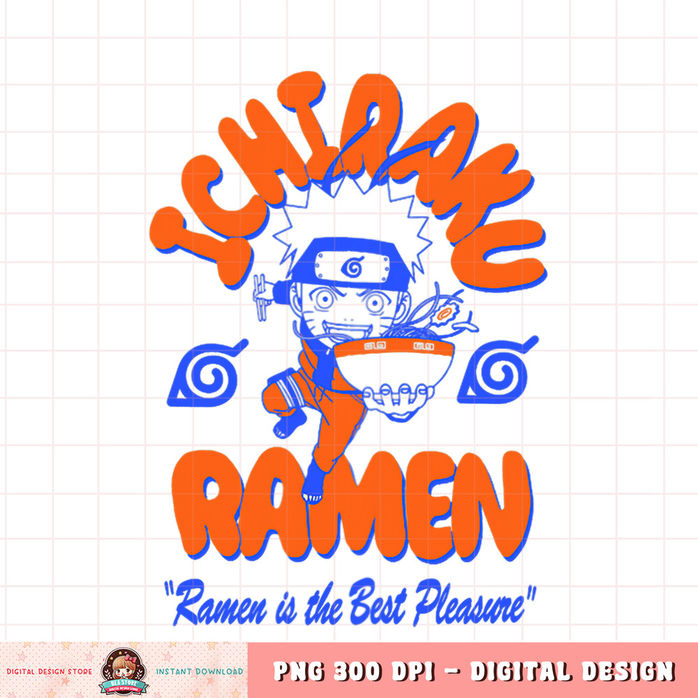Naruto Shippuden Ichiraku Ramen Bouncy Font png, digital download, instant .jpg