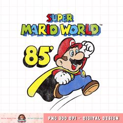 Super Mario World Cape Mario Jump 85_ Graphic png, digital download, instant png, digital download, instant